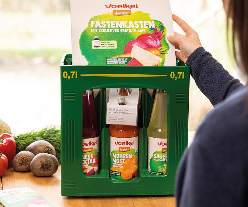 品牌形象展會設(shè)計 'Voelkel有機(jī)蔬果（德國進(jìn)口）